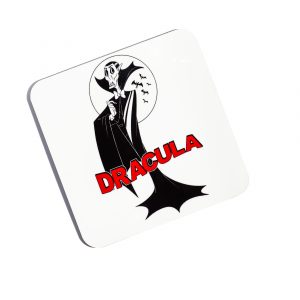 Coaster with Fifi Lloyd Dracula illustration from Myths and Monsters set
