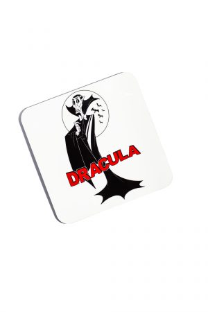 Coaster with Fifi Lloyd Dracula illustration from Myths and Monsters set