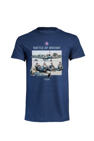Navy Battle of Britain t-shirt by SPQR with RAF roundel and Union Jack design